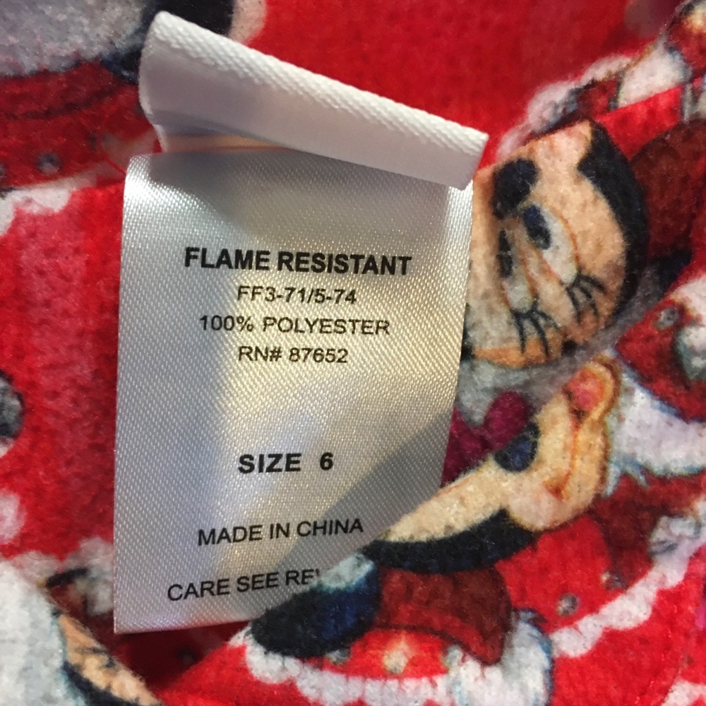 Minnie Mouse PJs - Picture 3 of 3